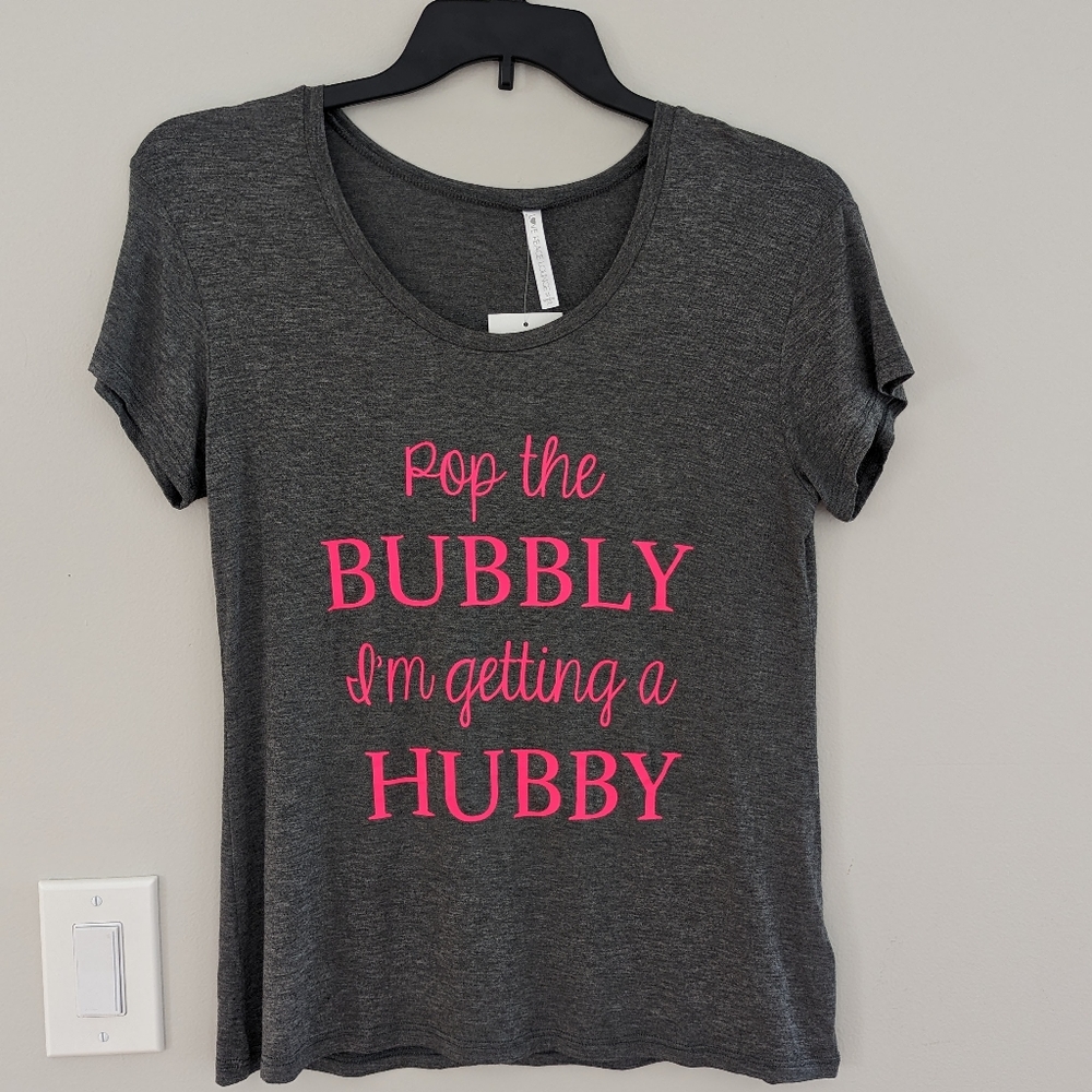 "Pop The Bubbly" Graphic Tee